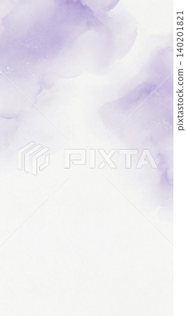 An elegant background material featuring a soft, wisteria-colored watercolor print blending onto white Japanese paper. An elegant background material featuring a soft, wisteria-colored watercolor print blending onto white Japanese paper. 140201821