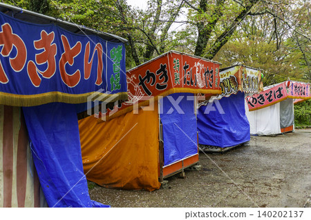 坂津公園:櫻花與攤位,岡山縣倉敷市 坂津公園:櫻花與攤位,岡山縣倉敷市 140202137