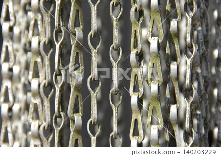 Rusted Metal Chain Rusted Metal Chain 140203229