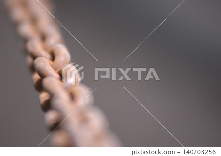 Rusted Metal Chain 140203256