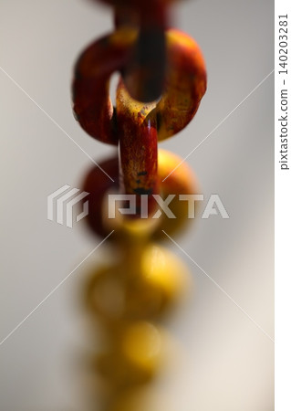 Rusted Metal Chain Rusted Metal Chain 140203281