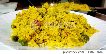 Homemade Indian Vegetable Pulao with Basmati Rice Homemade Indian Vegetable Pulao with Basmati Rice 140203602