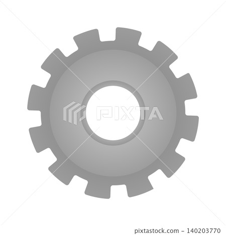 simple gear icon simple gear icon 140203770