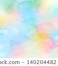 水彩風格的背景插圖，採用柔和的漸層色，寬高比為 1:1。 140204482