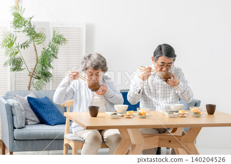 Senior couple Senior couple 140204526