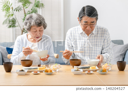 Senior couple Senior couple 140204527