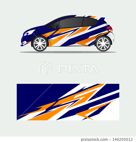 Car wrap decal designs Abstract modern racing and sport background for racing livery Car wrap decal designs Abstract modern racing and sport background for racing livery 140205012