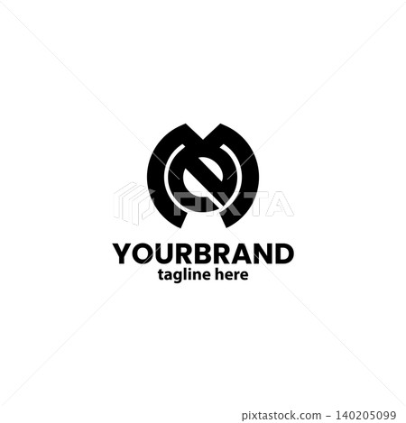 letter monogram ME logo design vector 140205099
