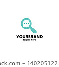 message search logo design vector 140205122