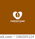love bean logo Design vector 140205124