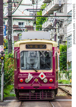 Toden Arakawa Line Tokyo Sakura Tram 7700 series 140205401