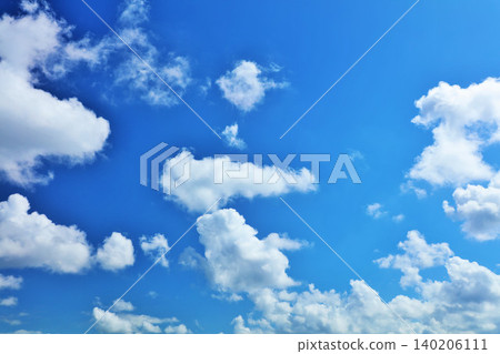 Summer blue sky and clouds Summer blue sky and clouds 140206111