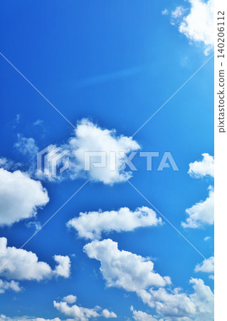 Summer blue sky and clouds Summer blue sky and clouds 140206112