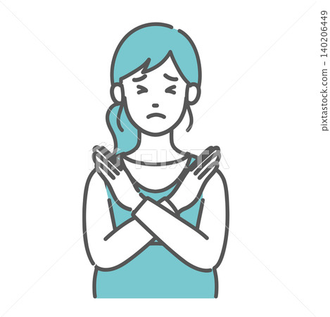 Illustrations of pregnant women in maternity wear making inappropriate or incorrect poses. Illustrations of pregnant women in maternity wear making inappropriate or incorrect poses. 140206449