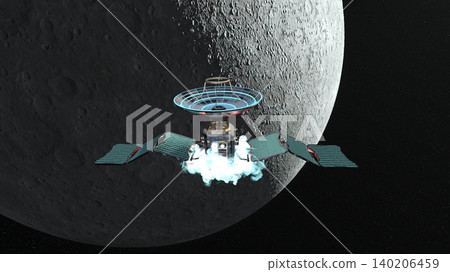 衛星和月球 140206459