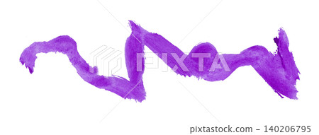 purple brush isolated on transparent background purple watercolor purple brush isolated on transparent background purple watercolor 140206795