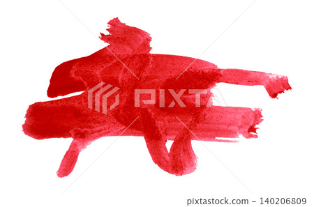 red brush isolated on transparent background red watercolor red brush isolated on transparent background red watercolor 140206809