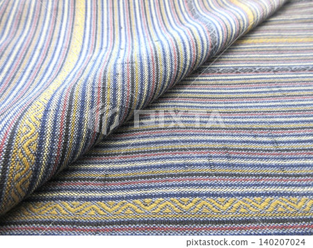 This is a traditional Japanese material used for kimonos. This is a traditional Japanese material used for kimonos. 140207024