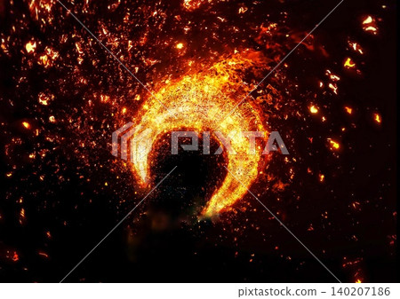能量抽象背景,火焰爆炸,碎片飛濺 | 衝擊、火花、動態效果 能量抽象背景,火焰爆炸,碎片飛濺 | 衝擊、火花、動態效果 140207186