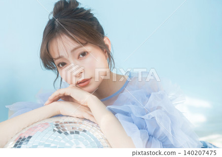 A young woman with a radiant smile A young woman with a radiant smile 140207475