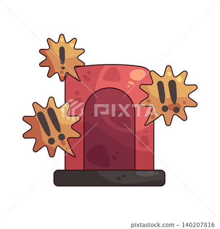 Illustration of Security Alert Illustration of Security Alert 140207816