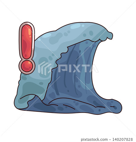 Illustration of Tsunami Illustration of Tsunami 140207828
