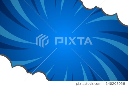 Comic Cartoon Background Design Vector Template. Comic Cartoon Background Design Vector Template. 140208036