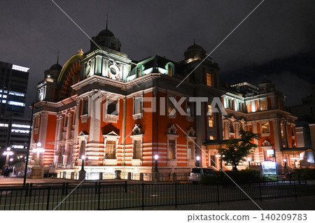 Nakanoshima at night, Osaka City Central Public Hall Nakanoshima at night, Osaka City Central Public Hall 140209783