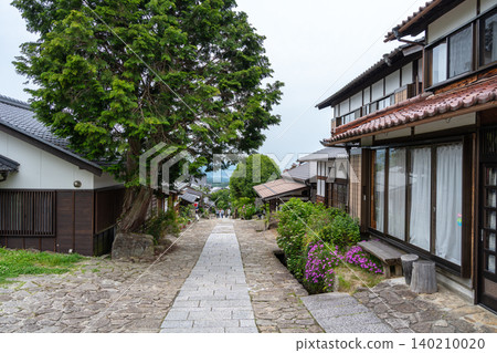 Traditional village street of Magome on the Nakasendo trail, Japan Traditional village street of Magome on the Nakasendo trail, Japan 140210020