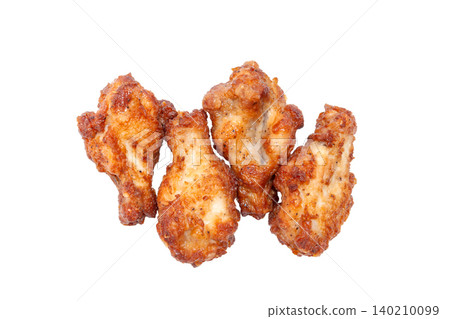 Grilled chicken wings [white background, cutout] 140210099