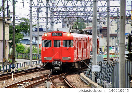 名古屋鐵道6000系列列車，運行於名鐵三河線… 140210945