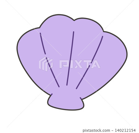 Purple seashell Purple seashell 140212154