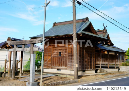[Kanzaki Town, Katori District, Chiba Prefecture] Eguchi-go Yasaka Shrine 140212849