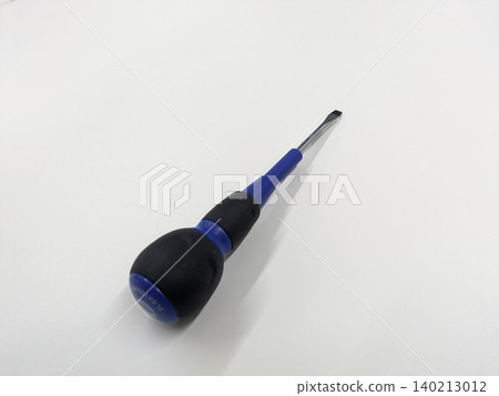 Blue flathead screwdriver Blue flathead screwdriver 140213012
