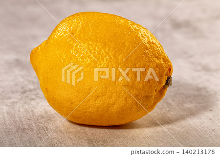 Vibrant yellow lemon, fresh citrus fruit, textured background Vibrant yellow lemon, fresh citrus fruit, textured background 140213178