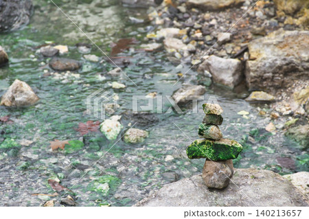 草津溫泉西之河原公園(群馬縣吾妻郡草津町) 草津溫泉西之河原公園(群馬縣吾妻郡草津町) 140213657