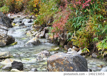 草津溫泉、西之河原公園:美麗的秋景(群馬縣吾妻郡草津町) 草津溫泉、西之河原公園:美麗的秋景(群馬縣吾妻郡草津町) 140213853