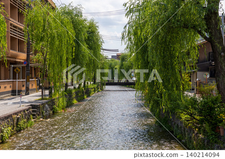 京都白川筋和白河的風景 140214094