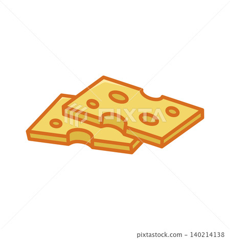 cheese icon vector design template in white background cheese icon vector design template in white background 140214138