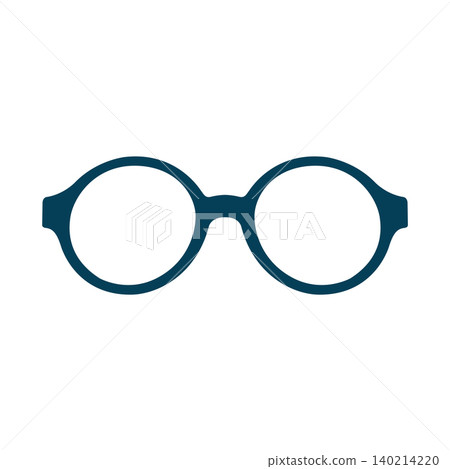 glasses icon vector design template in white background 140214220