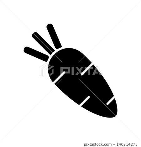 radish icon vector design template in white background radish icon vector design template in white background 140214273
