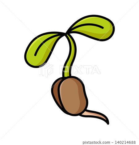sprout icon vector design template in white background sprout icon vector design template in white background 140214688