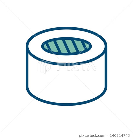 sushi icon vector design template in white background sushi icon vector design template in white background 140214743