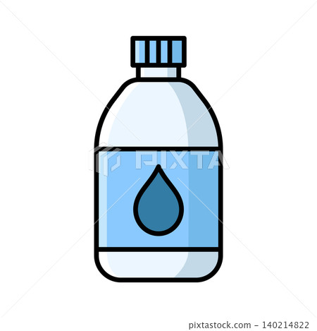 water bottle icon vector design template in white background water bottle icon vector design template in white background 140214822