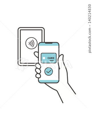 Contactless cashless payment using smartphones and credit cards. Contactless cashless payment using smartphones and credit cards. 140214830