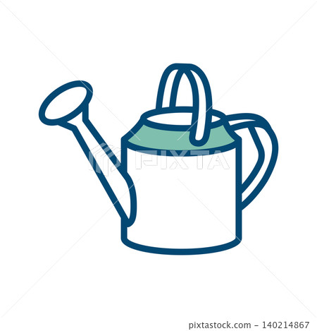 watering can icon vector design template in white background watering can icon vector design template in white background 140214867