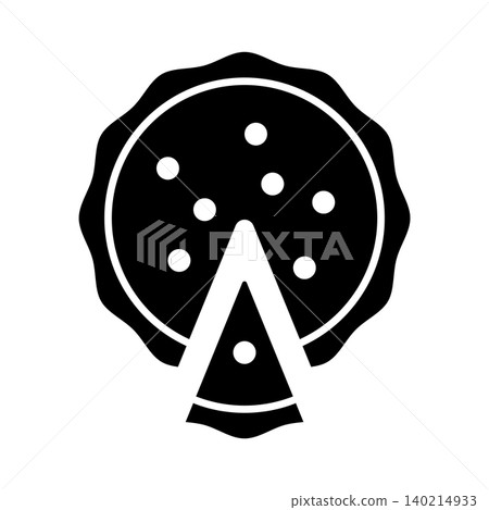 pie icon vector design template in white background 140214933