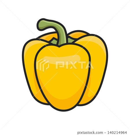 paprika icon vector design template in white background 140214964