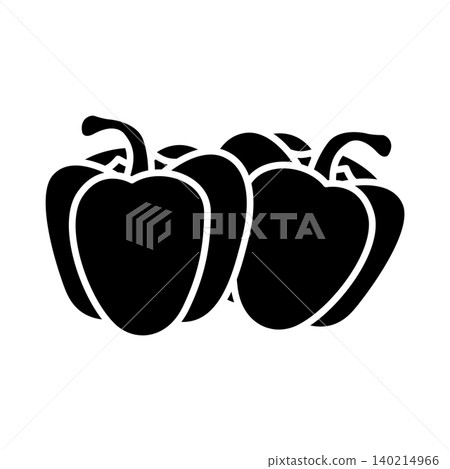 paprika icon vector design template in white background 140214966