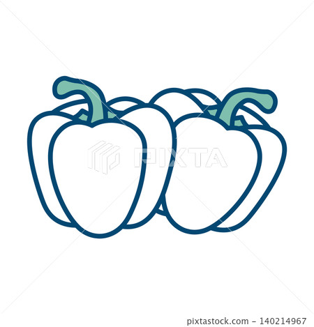 paprika icon vector design template in white background paprika icon vector design template in white background 140214967